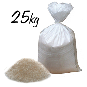 Sel de Bain blanc de l\'Himalaya de 25kg - 2 mm