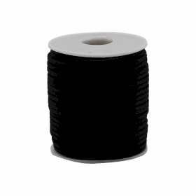 Cordon suspendu en rouleau en vrac - 2,5 mm x 45 m - Noir A001