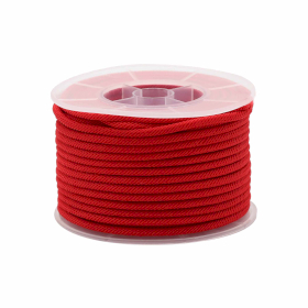 Rouleau de ficelle rouge en vrac - 3 mm x 17 m