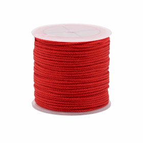 Rouleau de ficelle rouge en vrac - 2 mm x 25 m