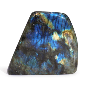 Pierres de déclaration en labradorite de Madagascar (environ 900-1100 g, 100-170 mm)