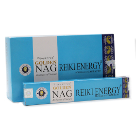 12x 15g Golden Nag - Reiki Energy