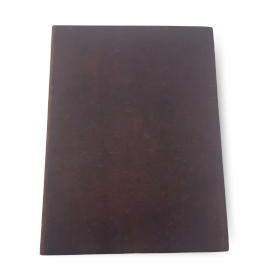 Cahier Grand Brun Foncé - 100 Pages Lignées - 20x15cm