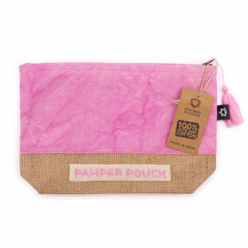 4x Pochette de bien-être - Rose & Violet - Lavage à la pierre