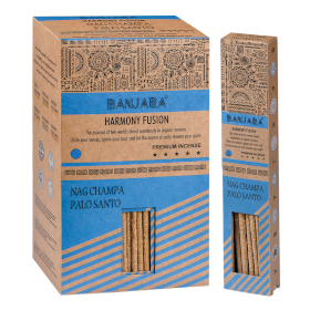 12x Bâtons de Fumigation Banjara Palo Santo - Nag Champa