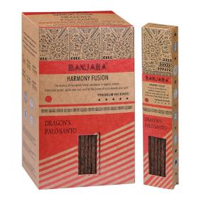 12x Bâtons de Fumigation Banjara Palo Santo - Sang de Dragon