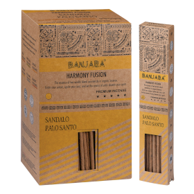 12x Bâtons de Fumigation Banjara Palo Santo - Bois de Santal