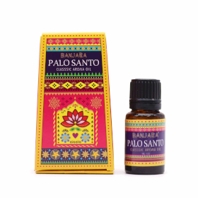 6x Huile Parfumée Indienne Banjara 10ml - Palo Santo