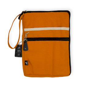 Pochette pour tablette en toile- Orange