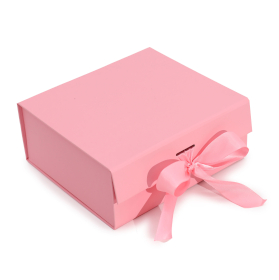 3x Boîte Cadeau - Rectangulaire Moyen (20x18.2x8cm) - Rose