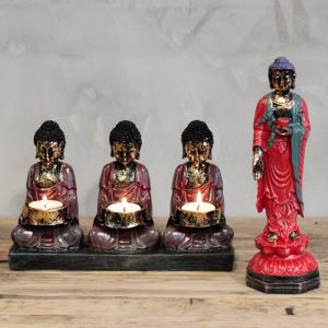  Brûleurs en Bouddha antique
