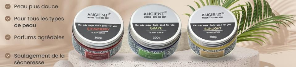 Exfoliants au sucre