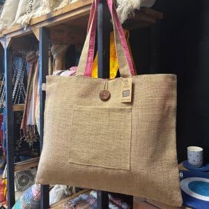 Grossiste de Sacs Reversibles en Jute et Coton