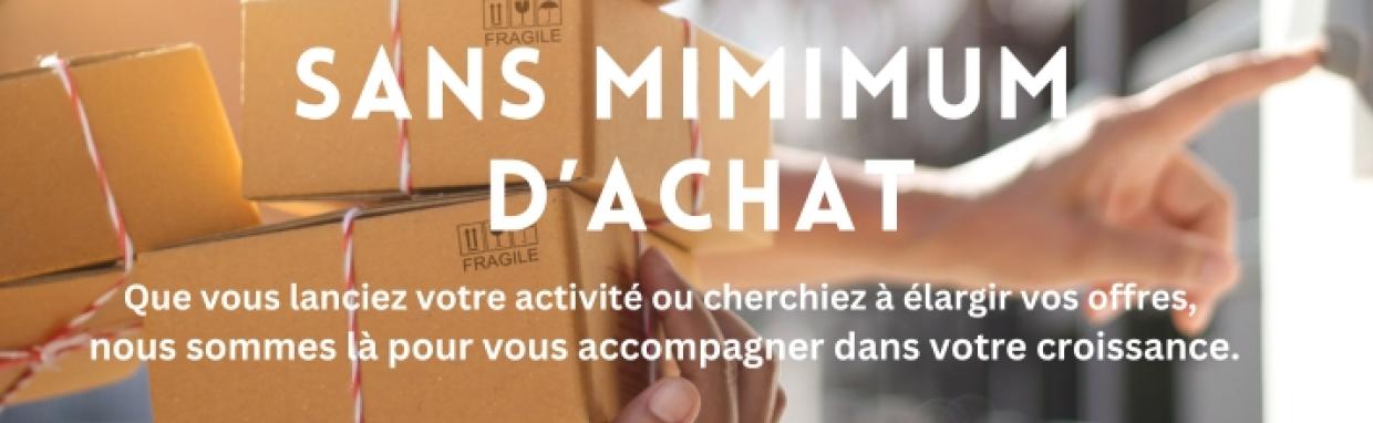 fournisseur produits artisanaux sans minimum d'achat